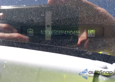 2023 Chevrolet Bolt Ev Fwd 2Lt из США, поврежденный, VIN 1G1FX6S08P4150455